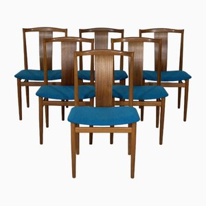 Vintage Dining Chairs in Teak, Set of 6