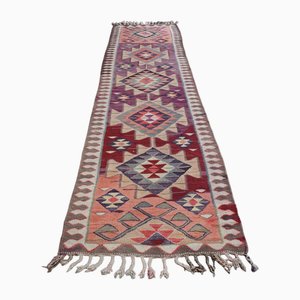 Tapis de Campagne Violet et Orange, Turquie, 1960s