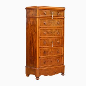 19th Century Walnut Chest of Drawers, 1880s