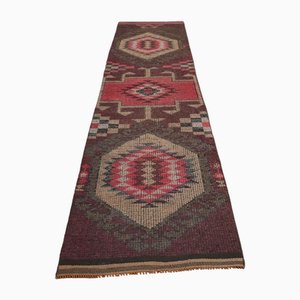 Tappeto Kilim Runner vintage, Turchia, anni '60