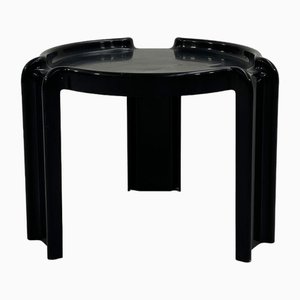 Black Side Table by Giotto Stoppino for Kartell, 1970s