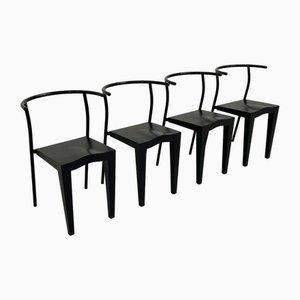 Dr. Glob Chairs by Philippe Starck for Kartell, 1980s, Set of 4