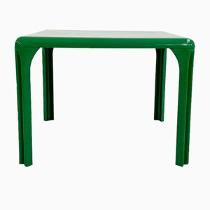Green Stadium 100 Dining Table by Vico Magistretti for Artemide, 1970s