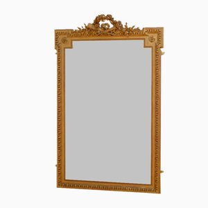 Antique French Gilded Wall Mirror, 1880s