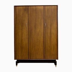 Mid-Century Tola and Black Wardrobe from G Plan, 1960s