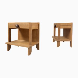 Tables de Chevet par Guillerme et Chambron pour Votre Maison, 1960s, Set de 2