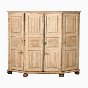 Antique Northern Swedish Gustavian Style Country Pine Sideboard