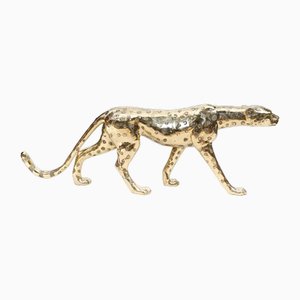 Art Deco Bronze Cat Statue