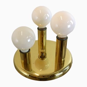 Hollywood Regency Ceiling Lamp with Three Light Points