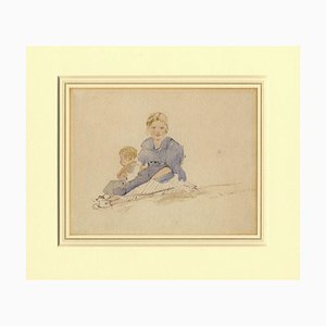 William Evans of Bristol AOWS, Jane & Elias Roberts, Mid-1800s, Watercolour