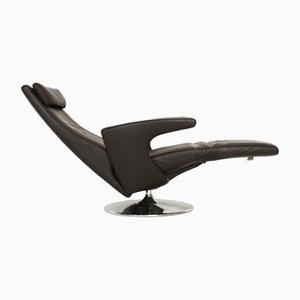 Leather Smile Lounge Chair from FSM
