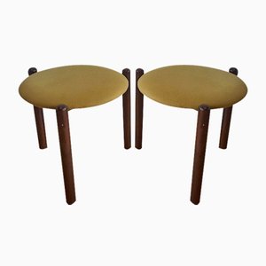 Modernist Stools, 1970s, Set of 2