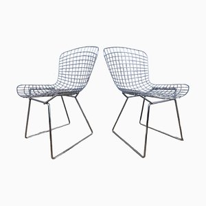 Silla Diamond vintage di Harry Bertoia per Knoll, set di 2