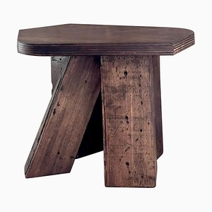 Holz Hocker von Goons