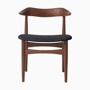 Cow Horn Chair in Walnut by Warm Nordic