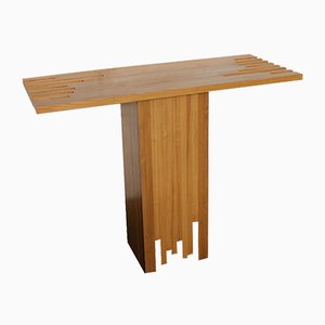 Consola italiana modernista de madera