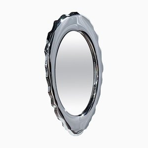 Silex Stainless Steel Wall Mirror by Zieta
