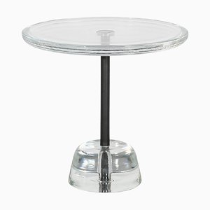 Pina Low Transparent Black Side Table by Pulpo