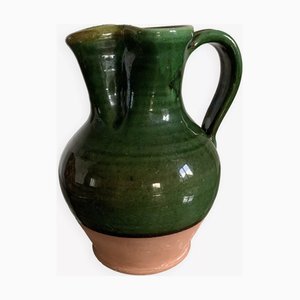 Caraffa in terracotta smaltata, anni '70