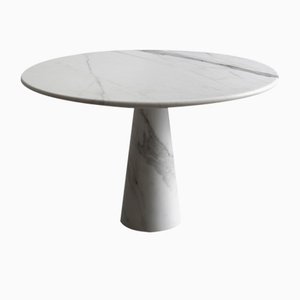 Round Dining Table in style of Angelo Mangiarotti, Italy, 1970s