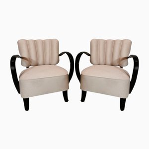 Fauteuils Cocktail par Jindřich Halabala, 1950s, Set de 2