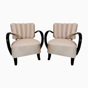 Set of Cocktail Armchairs by Jindřich Halabala, 1950s