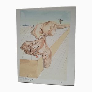 Dali, La Morsure de Gianni Schicchi, Lithographie, 20. Jahrhundert