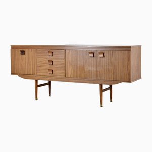 Credenza lunga \John in teak, Regno Unito, anni '60