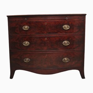 18th Century Mahogany Bowfront Chest of Drawers, 1780s