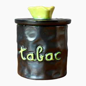 Porta tabacco Elchinger vintage in ceramica