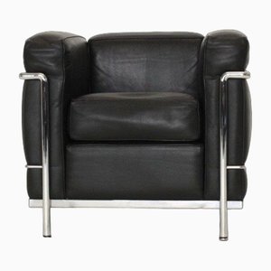 LC2 Leather Armchairs by Le Corbusier for Cassina