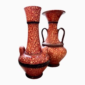 Vasi in ceramica, Spagna, anni '70, set di 2