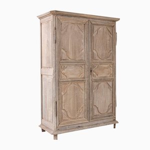 19th Century French Provincial Oak Armoire