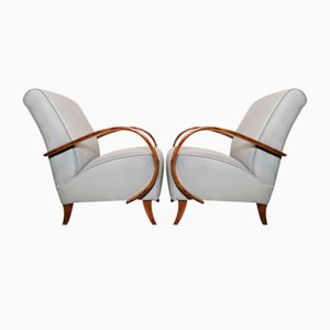 Set of Armchairs by Jindrich Halabala, 1940s