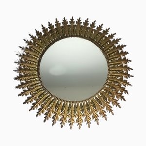 Mid-Century Sun Wall Mirror