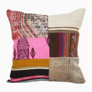 Federa Kilim patchwork vintage, anni 2010