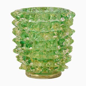 Gate Glass Vase in Green