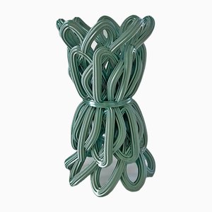 Vase Frosting Vert par Bilge Nur Saltik pour Form&Seek