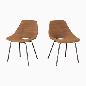 Chaises Vintage par Pierre Guariche pour Steiner, 1965, Set de 2