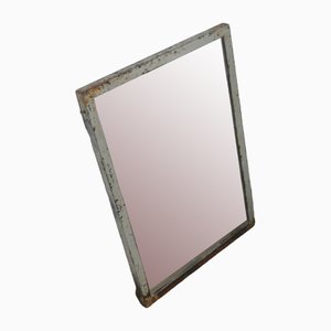 Specchio con cornice in ferro, 1950