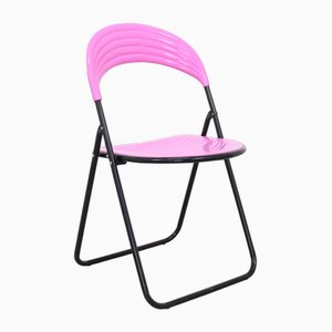 Postmodern Italian Folding Chair, 1980s