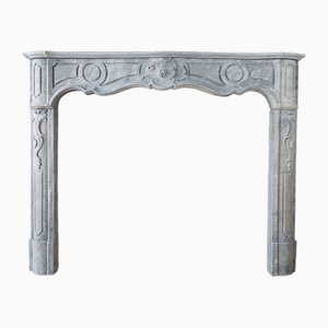 18th Century Dutch Blue Turquin Marble Mantelpiece in the style of Regency