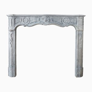 18th Century Dutch Blue Turquin Marble Mantelpiece in the style of Regency