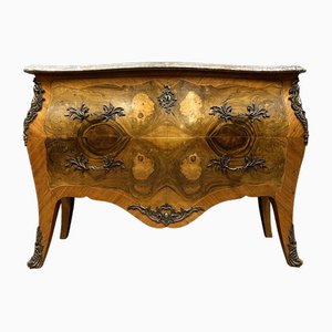 Commode Style Louis XV en Marqueterie