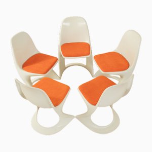 Casalino Chairs from Alexander Begge, 1970s, Set of 5