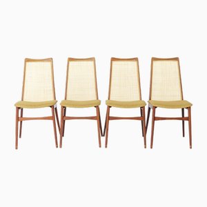 Dining Chairs by Wilhelm Benze Gmbh, Germany, 1960s, Set of 4
