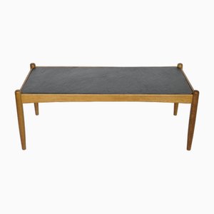 Amiral Coffee Table in Oak with Slate by Eric Merthen, 1960s