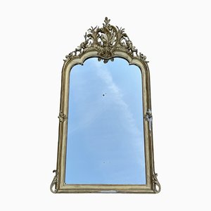 Specchio vintage dorato, fine XIX secolo