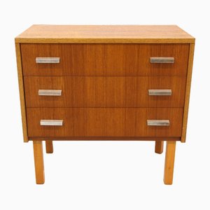 Skandinavische Kommode aus Teak, 1960