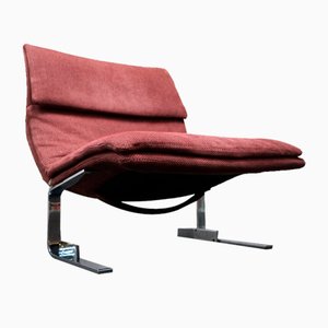 Fauteuil Onda Wave par Giovanni Offredi pour Saporiti, 1970s